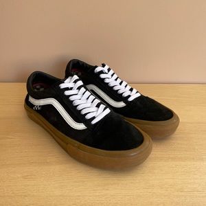Vans Skate Old Skool Black/Gum - Size 7.5 (Men’s) or 9 (Women’s)